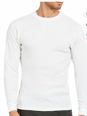 Top Pro Men's Classic Waffle Knit Heavyweight Cotton Long Sleeve Thermal